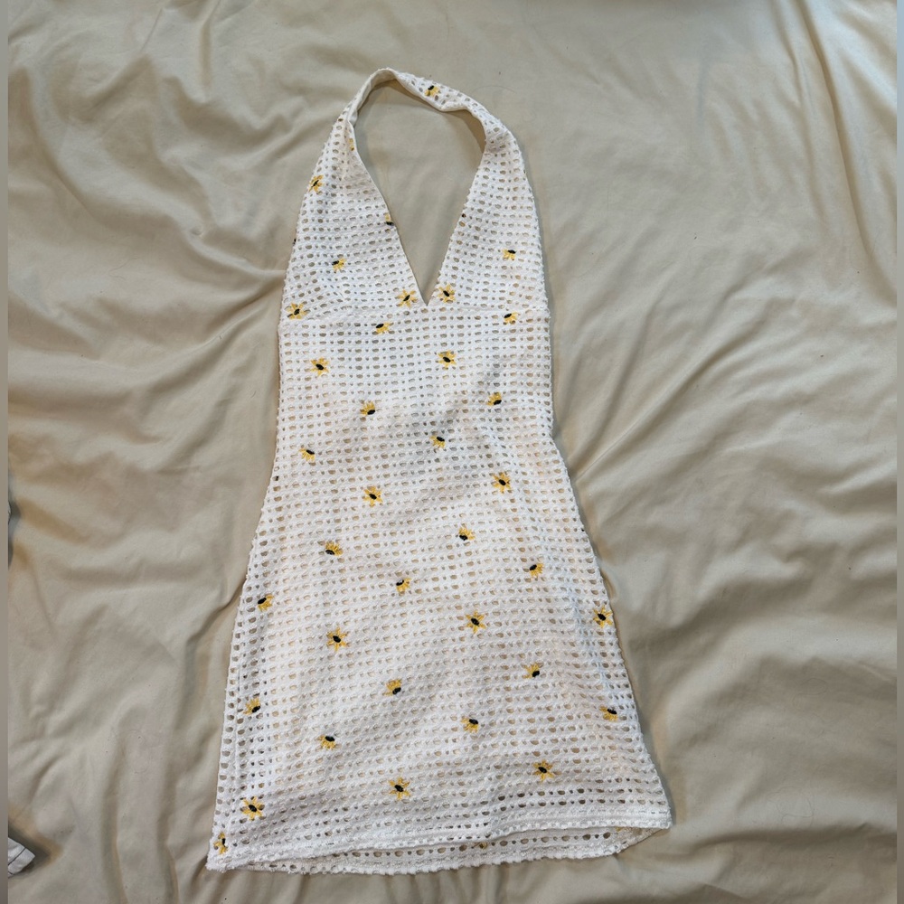 Crochet Mini Dress